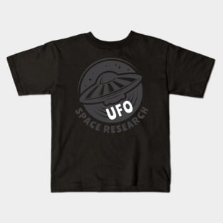 ufo space research Kids T-Shirt